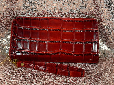 Red Alligator Wallet